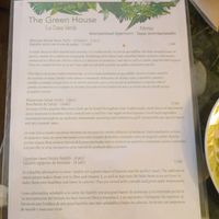 Menu 1 at The Green House in Santiago De Compostela