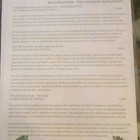 Menu 2 at The Green House in Santiago De Compostela