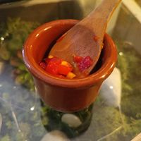 Chili at The Green House in Santiago De Compostela