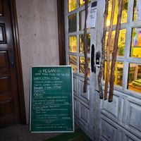 Today's menu. at The Green House in Santiago De Compostela