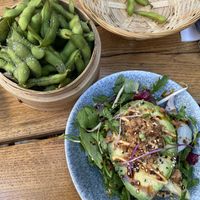 Vorspeise: Edamame & Phönix Egg  at Huong Que - Mitte in Berlin
