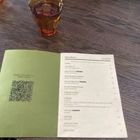 Menu  at Walter in Plzen