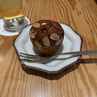 Caramel almond muffin  at Cinagro Organic Salad & Cafe そごう大宮 in Saitama