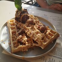 Waffel Ida at LUUC Café in Karlsruhe
