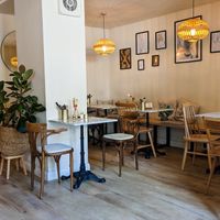 Inside of LUUC Café at LUUC Café in Karlsruhe