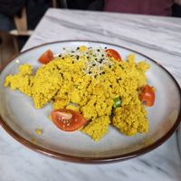 Tofu scramble at LUUC Café in Karlsruhe