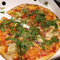Glutenvrij pizza Vegan Delight at Pizza Amsterdam in Amsterdam