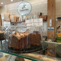 Some cakes at Laurents in North West London