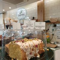 Some cakes at Laurents in North West London