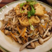 Stir fried veg noodles at Sente the Flavour of Lotus in Hanoi