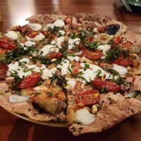 VN styled eggplant pizza at Sente the Flavour of Lotus in Hanoi