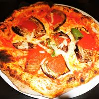 Parmigiana pizza at PEPE im Cosmo in Wurzburg