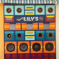 Another cool mural at Miss Lily's in Negril