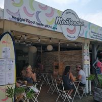 Outside at Maâbanana in Moliets