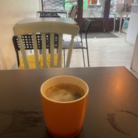 Coffee   at Love Peace & Coffee in Edinburgh