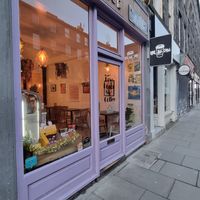  at Love Peace & Coffee in Edinburgh