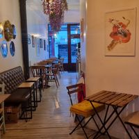  at Love Peace & Coffee in Edinburgh