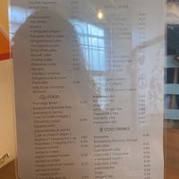 Menu   at Love Peace & Coffee in Edinburgh