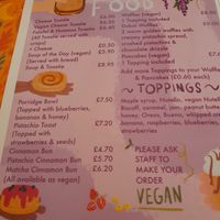  at Love Peace & Coffee in Edinburgh