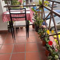 Seating at Rinconcito Vegano in Boquete