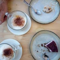 It was so good that we forgot to take a picture before.. at Maison Watson in Angers