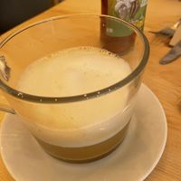 Cafe au lait  at Maison Watson in Angers