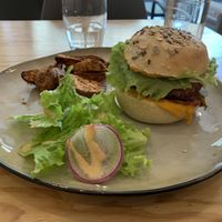 Burger Forestier & Potatoes  at Maison Watson in Angers
