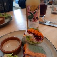 Entrée de rouleaux de Printemps at Maison Watson in Angers