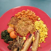 Large Vegan breakfast at Ragamuffins in West Malling