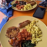 Vegan breakfast at Ragamuffins in West Malling