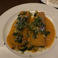 Veggie enchiladas  at Javier's in Las Vegas