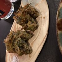 Seaweed tempura #Veganuary at Tamatebako in Naha