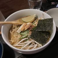 Laksa noodle   at Tamatebako in Naha