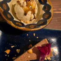 Ice cream and Raw Cake at Tamatebako in Naha