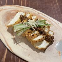 Agé Tofu   at Tamatebako in Naha