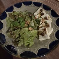 Tofu salad   at Tamatebako in Naha