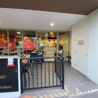 Outdoor seating  at The Majestic Indian Restaurant in Sutherland