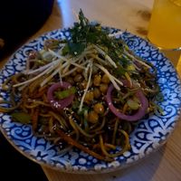 Udon noodles at Zanoodle in Ljubljana