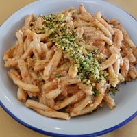 Pesto rosso at Raw Pasta in Ljubljana