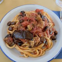 Spaghettoni alla Siciliana at Raw Pasta in Ljubljana