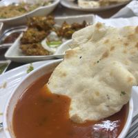 Tomato soup and naan… BOMB  at New Everest Cuisine in Mountain View