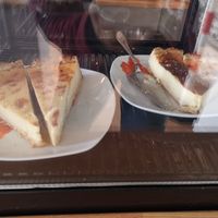 Käsekuchen (fest im Sortimemt) at tea and V in Sylt