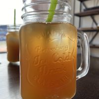 Pfirsich Eistee  at tea and V in Sylt