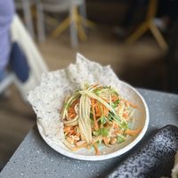 Papaya saladd  at SEN Vietnamese Dining in Edinburgh