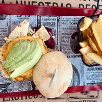 Mexican Style Beyond Burger at Bendita Lokura 73 in Benidorm
