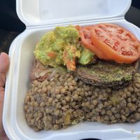   at Fela's Vegetarian Restaurant in San Juan