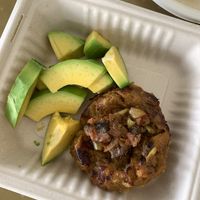 food  at Fela's Vegetarian Restaurant in San Juan