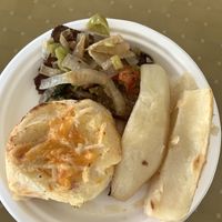 food  at Fela's Vegetarian Restaurant in San Juan