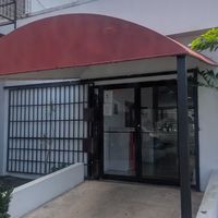 The entrance to the restaurant at Fela's Vegetarian Restaurant in San Juan