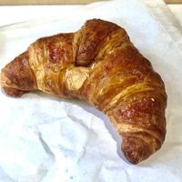 Raspberry croissant   at Ancoats General Store in Manchester